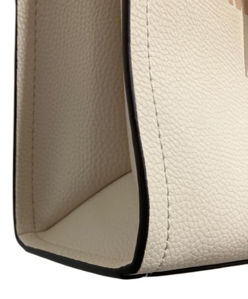 MICHAEL KORS（マイケルコース）MICHAEL KORS (マイケルコース) MIRELLA MD EW TOTE ホワイト 未使用品の古着・服飾アイテム
