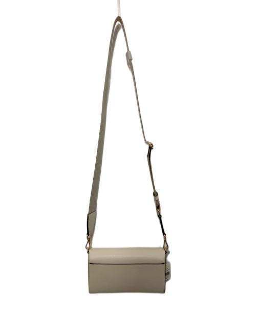 MICHAEL KORS（マイケルコース）MICHAEL KORS (マイケルコース) ジェットセット アイテム ジップアラウンド クロスボディ アイボリー 未使用品の古着・服飾アイテム