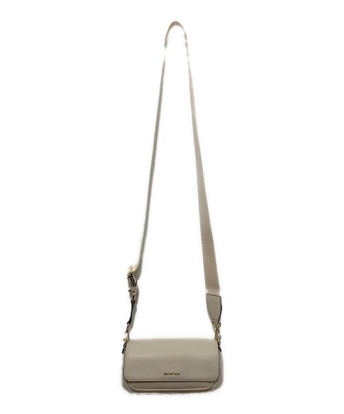 MICHAEL KORS（マイケルコース）MICHAEL KORS (マイケルコース) Jet Set Travel Small Pebbled Leather Crossbody Bag アイボリー 未使用品の古着・服飾アイテム