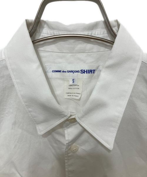 COMME des GARCONS SHIRT（コムデギャルソンシャツ）COMME des GARCONS SHIRT (コムデギャルソンシャツ) FOREVER NARROW CLASSIC FIT SHIRT ホワイト サイズ:Sの古着・服飾アイテム