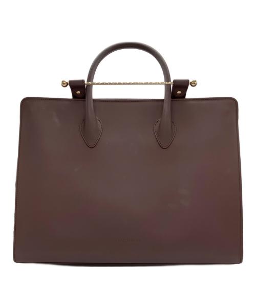 STRATHBERRY（ストラスベリー）STRATHBERRY (ストラスベリー) Midi Tote Bag ボルドーの古着・服飾アイテム