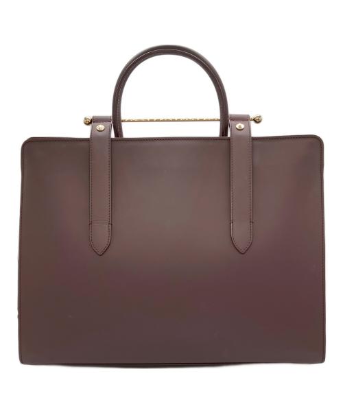 STRATHBERRY（ストラスベリー）STRATHBERRY (ストラスベリー) Midi Tote Bag ボルドーの古着・服飾アイテム