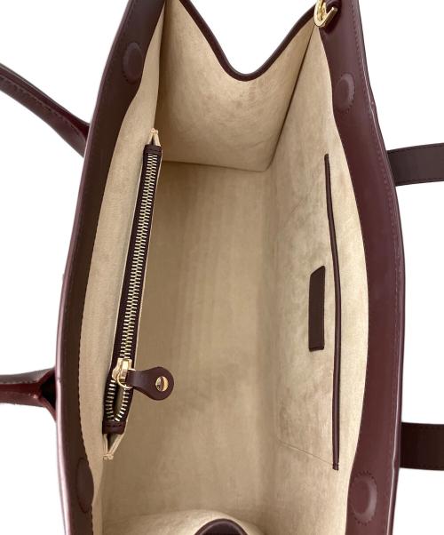 STRATHBERRY（ストラスベリー）STRATHBERRY (ストラスベリー) Midi Tote Bag ボルドーの古着・服飾アイテム