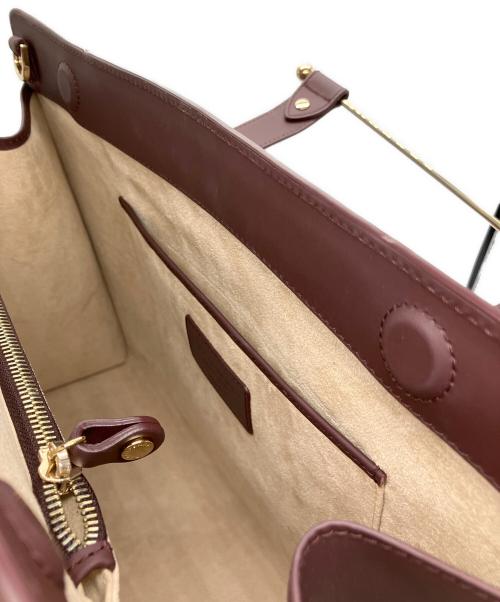 STRATHBERRY（ストラスベリー）STRATHBERRY (ストラスベリー) Midi Tote Bag ボルドーの古着・服飾アイテム
