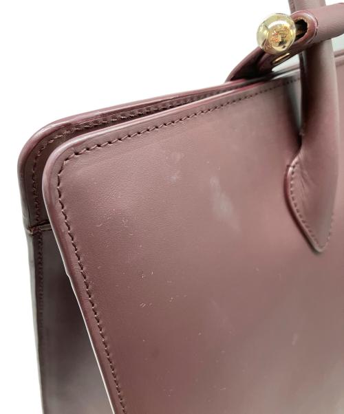 STRATHBERRY（ストラスベリー）STRATHBERRY (ストラスベリー) Midi Tote Bag ボルドーの古着・服飾アイテム