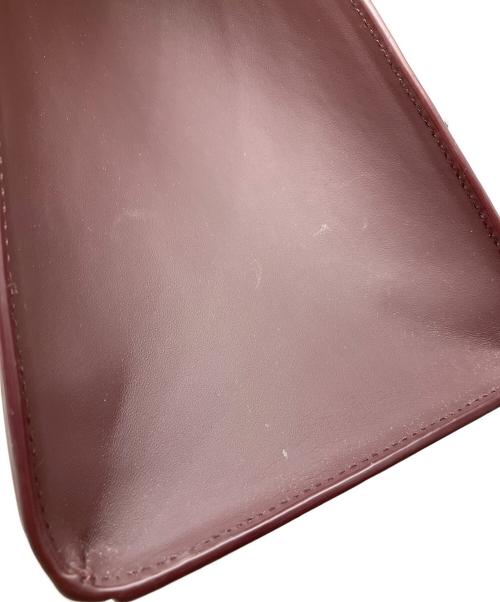 STRATHBERRY（ストラスベリー）STRATHBERRY (ストラスベリー) Midi Tote Bag ボルドーの古着・服飾アイテム