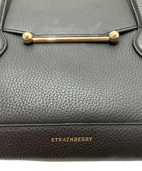 STRATHBERRY（ストラスベリー）STRATHBERRY (ストラスベリー) Mosaic Tote Bag ブラックの古着・服飾アイテム