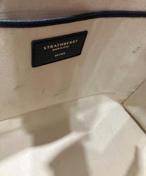 STRATHBERRY（ストラスベリー）STRATHBERRY (ストラスベリー) Mosaic Tote Bag ブラックの古着・服飾アイテム