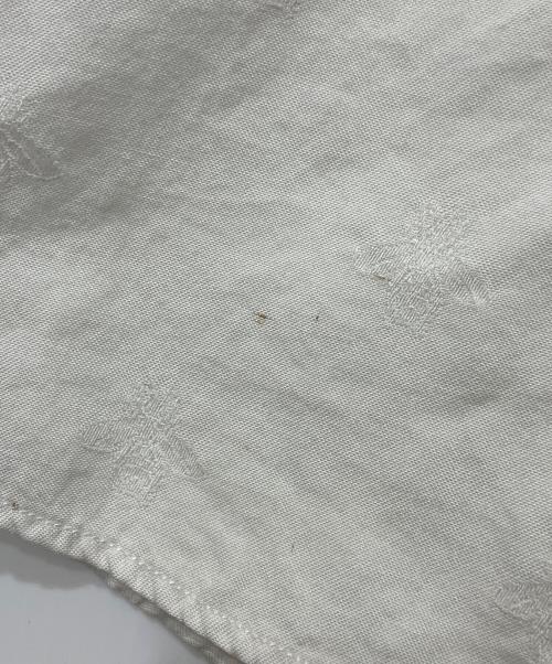 GUCCI（グッチ）GUCCI (グッチ) DUKE 刺繍シャツ ホワイト サイズ:43/17の古着・服飾アイテム