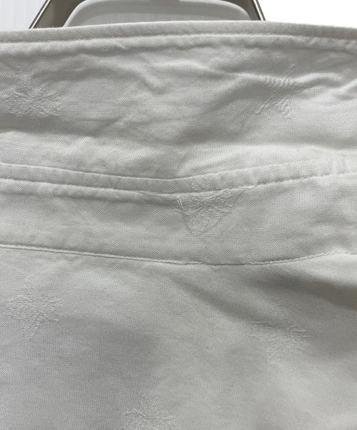 GUCCI（グッチ）GUCCI (グッチ) DUKE 刺繍シャツ ホワイト サイズ:43/17の古着・服飾アイテム