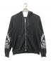 DIESEL（ディーゼル）の古着「S-GINAFFLE-HOOD-ZIP」｜ブラック