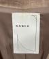 中古・古着 Noble (ノーブル) 麻ストレッチピークドラペルダブルジャケット ベージュ サイズ:38：10000円