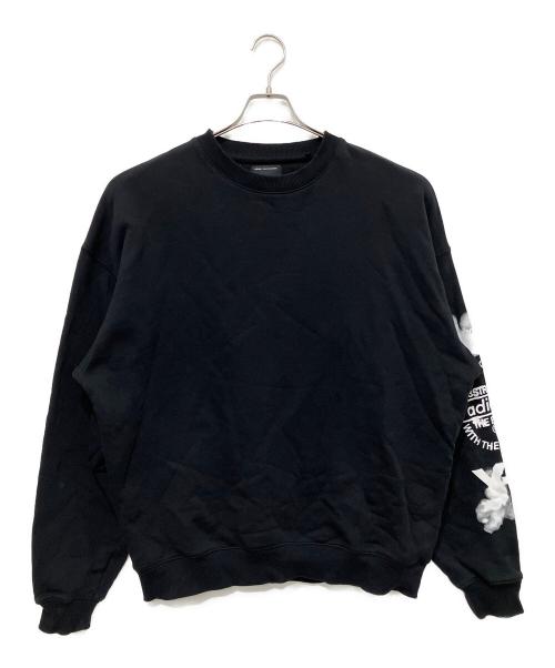 Y-3（ワイスリー）Y-3 (ワイスリー) GRAPHIC CREW SWEAT ブラック サイズ:SIZE Mの古着・服飾アイテム