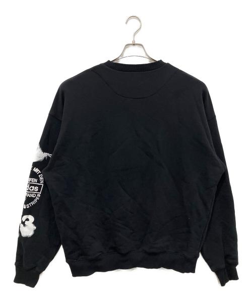 Y-3（ワイスリー）Y-3 (ワイスリー) GRAPHIC CREW SWEAT ブラック サイズ:SIZE Mの古着・服飾アイテム
