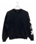 Y-3（ワイスリー）の古着「GRAPHIC CREW SWEAT」｜ブラック