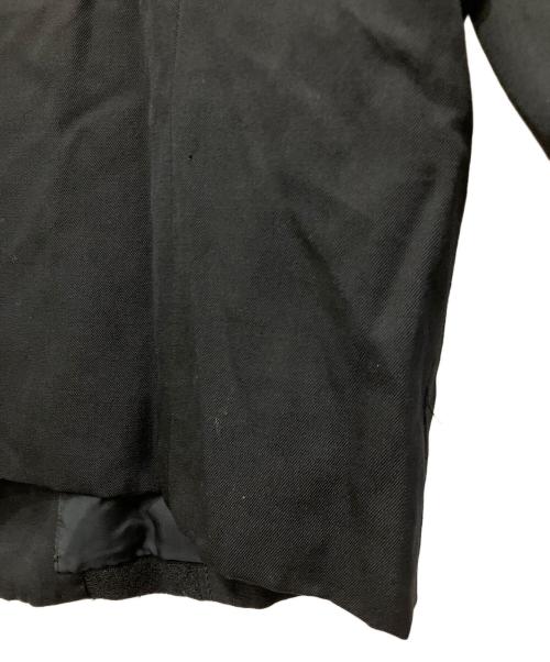 COMME des GARCONS HOMME PLUS（コムデギャルソンオムプリュス）COMME des GARCONS HOMME PLUS (コムデギャルソンオムプリュス) ダブルジャケット ブラック サイズ:Sの古着・服飾アイテム
