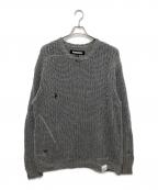 NEIGHBORHOODネイバーフッド）の古着「SAVAGE CREWNECK SWEATER」｜グレー