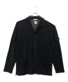 STONE ISLAND（ストーンアイランド）の古着「ショールカラーカーディガン」｜ブラック