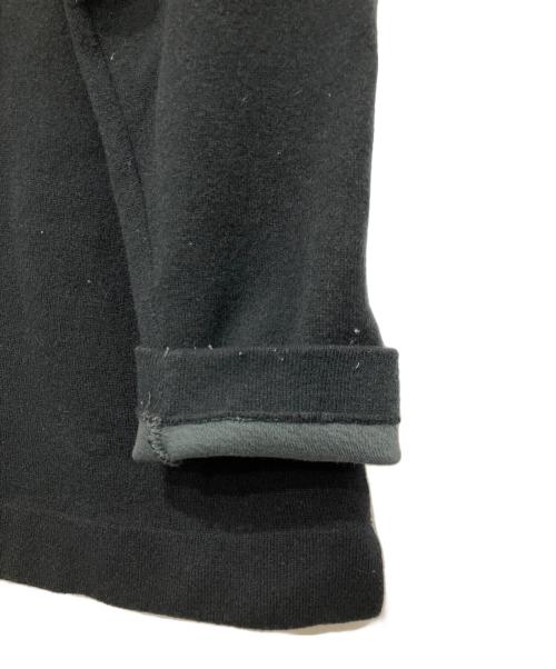 STONE ISLAND（ストーンアイランド）STONE ISLAND (ストーンアイランド) ショールカラーカーディガン ブラック サイズ:Lの古着・服飾アイテム