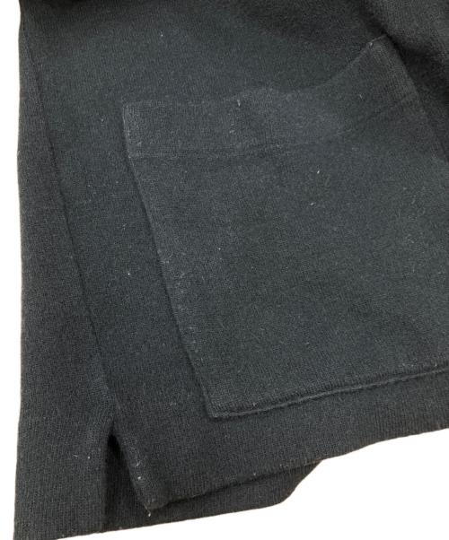STONE ISLAND（ストーンアイランド）STONE ISLAND (ストーンアイランド) ショールカラーカーディガン ブラック サイズ:Lの古着・服飾アイテム