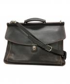 COACHコーチ）の古着「2way Metropolitan Brief Bag」｜ブラック