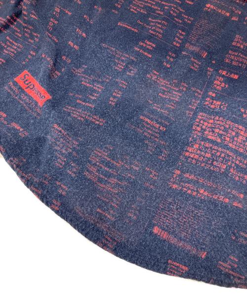 SUPREME（シュプリーム）SUPREME (シュプリーム) 20FW Receipts Rayon S/S Shirt ブラック×レッド サイズ:Mの古着・服飾アイテム