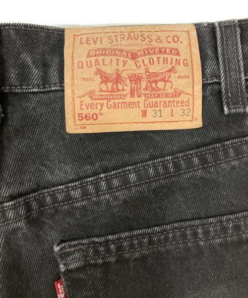 LEVI'S（リーバイス）LEVI'S (リーバイス) 90s 560 LOOSE FIT デニムパンツ ブラック サイズ:W31 L32の古着・服飾アイテム