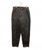 LEVI'Sリーバイス）の古着「90s 560 LOOSE FIT ブラックデニムパンツ」｜ブラック