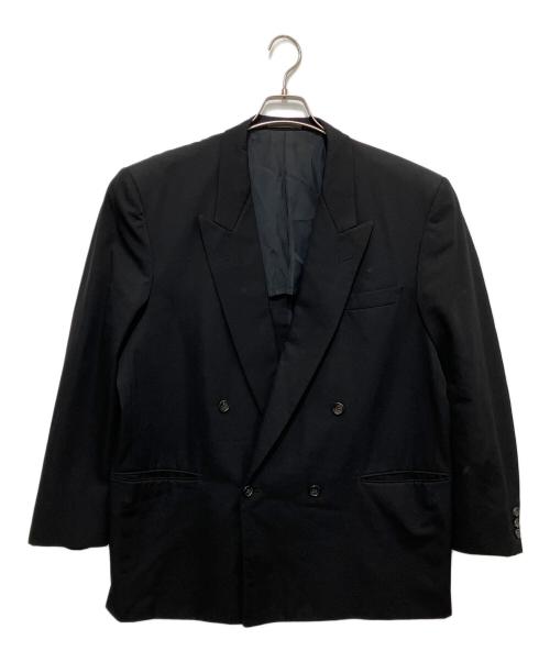 COMME des GARCONS HOMME（コムデギャルソン オム）COMME des GARCONS HOMME (コムデギャルソン オム) ダブルジャケットセットアップ ブラック サイズ:Lの古着・服飾アイテム