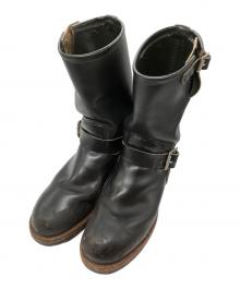 RED WING（レッドウィング）の古着「エンジニアブーツ」｜ブラック