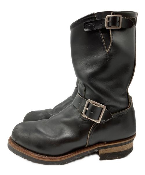 RED WING（レッドウィング）RED WING (レッドウィング) エンジニアブーツ ブラック サイズ:SIZE 8Dの古着・服飾アイテム