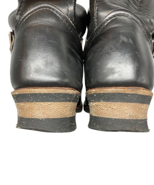 RED WING（レッドウィング）RED WING (レッドウィング) エンジニアブーツ ブラック サイズ:SIZE 8Dの古着・服飾アイテム