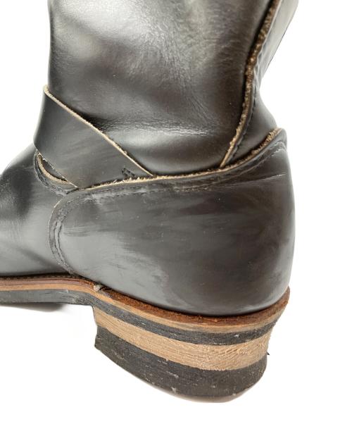 RED WING（レッドウィング）RED WING (レッドウィング) エンジニアブーツ ブラック サイズ:SIZE 8Dの古着・服飾アイテム