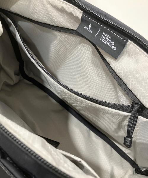 ALPAKA（アルパカ）ALPAKA (アルパカ) Flight Satchel ブラックの古着・服飾アイテム