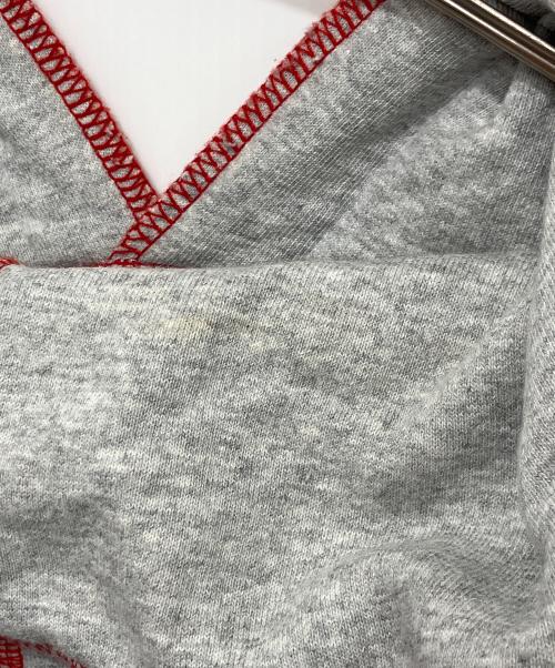 SUPREME（シュプリーム）SUPREME (シュプリーム) Coverstitch Hooded Sweatshirt グレー サイズ:Lの古着・服飾アイテム