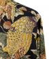 中古・古着 Salvatore Ferragamo (サルヴァトーレ フェラガモ) 総柄シルクシャツ ブラック×イエロー サイズ:40：8000円