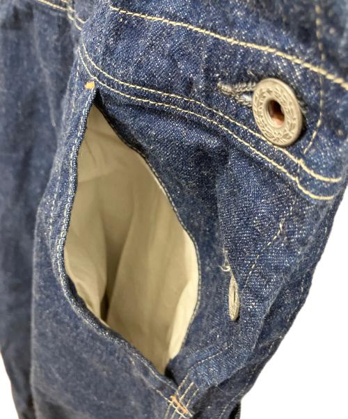 orSlow（オアスロウ）orSlow (オアスロウ) DENIM 30'S OVER ALL One Wash 9oz インディゴ サイズ:Sの古着・服飾アイテム