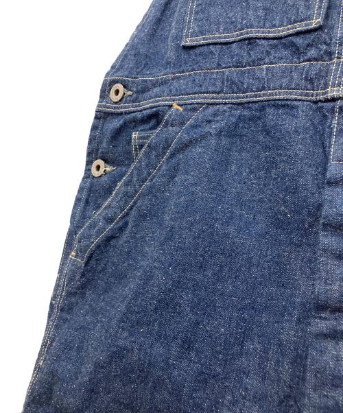 orSlow（オアスロウ）orSlow (オアスロウ) DENIM 30'S OVER ALL One Wash 9oz インディゴ サイズ:Sの古着・服飾アイテム