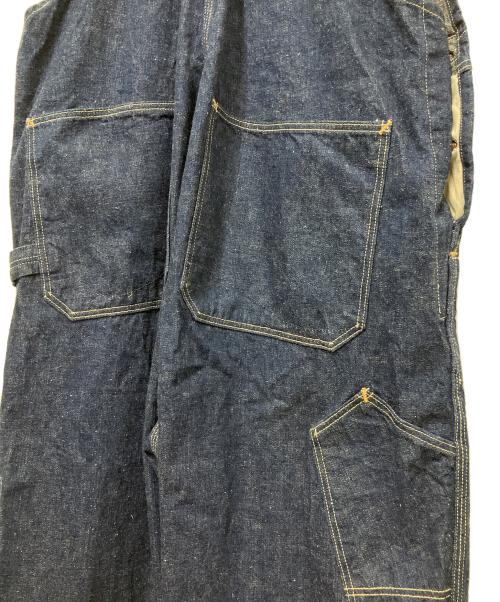 orSlow（オアスロウ）orSlow (オアスロウ) DENIM 30'S OVER ALL One Wash 9oz インディゴ サイズ:Sの古着・服飾アイテム