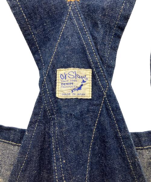 orSlow（オアスロウ）orSlow (オアスロウ) DENIM 30'S OVER ALL One Wash 9oz インディゴ サイズ:Sの古着・服飾アイテム