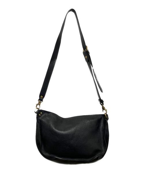 IL BISONTE（イル ビゾンテ）IL BISONTE (イル ビゾンテ) 3WAYレザーバムバッグ ブラックの古着・服飾アイテム
