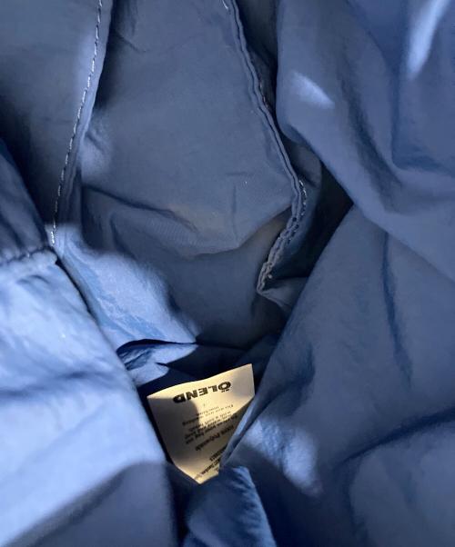 olend（オレンド）olend (オレンド) Ona Soft Bag ブルーの古着・服飾アイテム