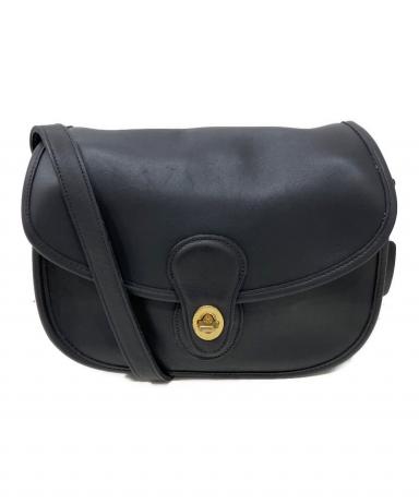 中古・古着通販】COACH (コーチ) ターンロックレザーショルダーバッグ