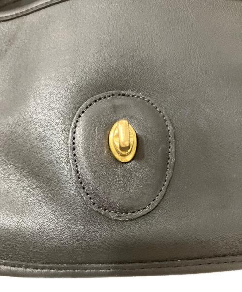 COACH（コーチ）COACH (コーチ) ターンロックレザーショルダーバッグの古着・服飾アイテム