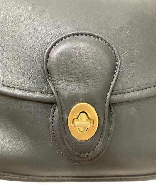 COACH（コーチ）COACH (コーチ) ターンロックレザーショルダーバッグの古着・服飾アイテム
