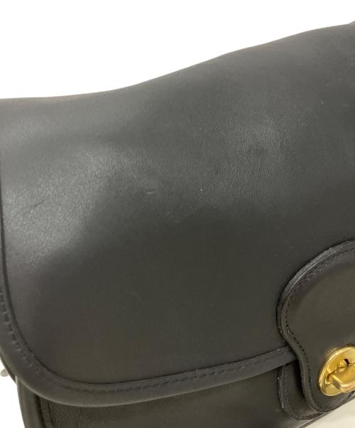COACH（コーチ）COACH (コーチ) ターンロックレザーショルダーバッグの古着・服飾アイテム