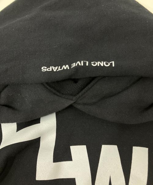 WTAPS（ダブルタップス）WTAPS (ダブルタップス) LLW HOODY COTTON LONG LIVE ブラック サイズ:X 04の古着・服飾アイテム