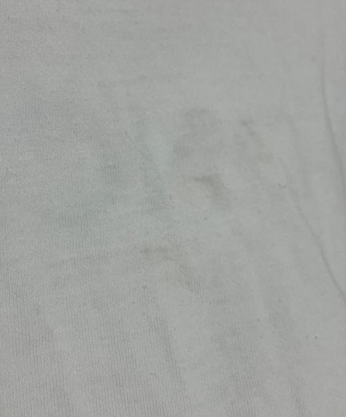 MONCLER（モンクレール）MONCLER (モンクレール) フロントロゴロングスリーブカットソー ホワイト サイズ:Mの古着・服飾アイテム