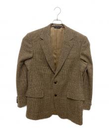 BROOKS BROTHERS（ブルックスブラザーズ）の古着「千鳥柄ソフトツイードテーラードジャケット」｜ブラウン×ベージュ