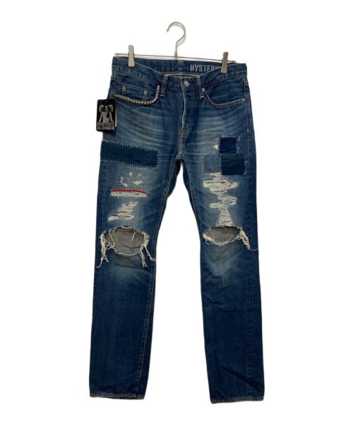 Hysteric Glamour（ヒステリックグラマー）Hysteric Glamour (ヒステリックグラマー) デニムパンツ インディゴ サイズ:30の古着・服飾アイテム